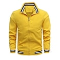 thumbnail image 4 of Chaqueta de moda de primavera para hombre, chaqueta de moda de negocios para hombre, chaqueta informal con cuello alto y cremallera, abrigo deportivo para exteriores, cortavientos para hombre, 4 of 4