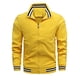 thumbnail image 4 of Chaqueta de moda de primavera para hombre, chaqueta de moda de negocios para hombre, chaqueta informal con cuello alto y cremallera, abrigo deportivo para exteriores, cortavientos para hombre, 4 of 4