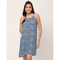 thumbnail image 3 of Moomaya Sleepwear, Printed Sleeveless Night Dress, WomenS Cami Sleep Dress, 3 of 8