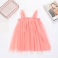 thumbnail image 2 of Coerni Baby Girls Toddler Tutu Dress Sleeveless Backless Layered Dresses Birthday Parties Princess Dress Girls Casual Clothes, 2 of 7
