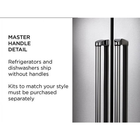 Bertazzoni - 24" Front Control Built-In Dishwasher with Stainless Steel Tub - Stainless steel