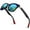 Matte Black Frame|Blue Lens|Red Rivets, variant on Men's Retro Polarized Sunglasses for Men UV400 with Rivets for Fishing Hiking Driving-2 Pairs