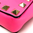 thumbnail image 5 of Pre-Owned Valentino-Galavani With bangle chain Clutch bag shocking pink (Like New), 5 of 13