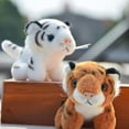 thumbnail image 7 of 2Pcs Plush Keychain Stuffed Animal Tiger Toy Soft Animal Charm Keyring Cute Keychain for Kids Bag Purse Backpack Handbag, 7 of 7
