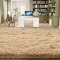 thumbnail image 4 of Janvonne Area Rugs for Living Room，Soft Fluffy Shaggy Bedside Rug,Indoor Floor Carpet for Bedroom Dorms, Nursery Rooms, Home Decor,9x12ft,Camel, 4 of 8