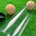thumbnail image 4 of CSChome Transparent Storage Case Pickleball Clear Storage Box Lid Badminton Baseball Tennis Ball Holder Transparent Organizer Tube, 4 of 7
