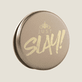 thumbnail image 5 of Impressions Vanity Slayssentials Just Slay Compact Mirror Portable Folding (Champagne Gold), 5 of 5