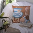 thumbnail image 3 of Carolines Treasures BCBR0115PW1414 Kitchen Collection Tea by Cathy Brear Fabric Decorative Pillow, 14Hx14W, multicolor, 3 of 4