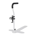 thumbnail image 4 of Barra de soporte para sofá Premium con riel de asistencia, fabricada en acero al carbono, con altura ajustable y resistente. Blanco con portavasos, 4 of 9
