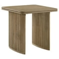 thumbnail image 3 of Adina 3-piece Wood Coffee Table Set Distressed Light Brown, 3 of 13