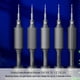 thumbnail image 1 of Juego de 6 destornilladores para teléfono Resistente al desgaste 0,6 0,8 T2 1,2 1,5 2,5 Kit de destornilladores magnéticos, 1 of 9