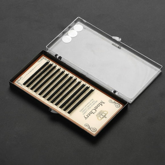 Fugacal Pesta?as postizas naturales, Pesta?as Proteína de Seda Natural C Rizado Pesta?as Falsas Salón Cosmético Cosmético Uso Profesional(9mm) Fugacal No se aplica