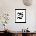 thumbnail image 4 of Black and White Strokes 5, Abstract Framed Art Print Wall Art by Iris Lehnhardt Sold by Art.Com, 4 of 6