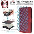 thumbnail image 3 of Case for MOTO E14 4G Folio Flip Wallet Case with Splash Proof Leather Card Slots Cash Pocket Kickstand Rfid Blocking Full Body Protection Scratch Proof Phone Cover, 3 of 6
