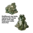 thumbnail image 3 of Toilet Bolt Covers Cute Frog Toilet Floor Bolt Caps Toilet Floor Bolt Caps Decorative Toilet Bolt Covers for Toilet Replacement, 3 of 5