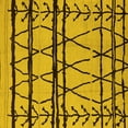 thumbnail image 1 of Ahgly Company Indoor Square Solid Yellow Modern Area Rugs, 8' Square, 1 of 4