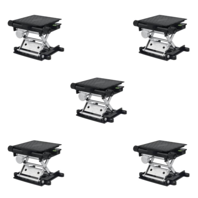 Eigraketly Plataforma de elevación ajustable Plataforma de equipo giratoria 360 para experimento Type2 NO2