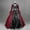 Red, variant on Summer Dresses for Women Long Green Ball Gown Dresses Patchwork Long Sleeve Bell Sleeves Lace Gothic Plus Size Summer Dresses