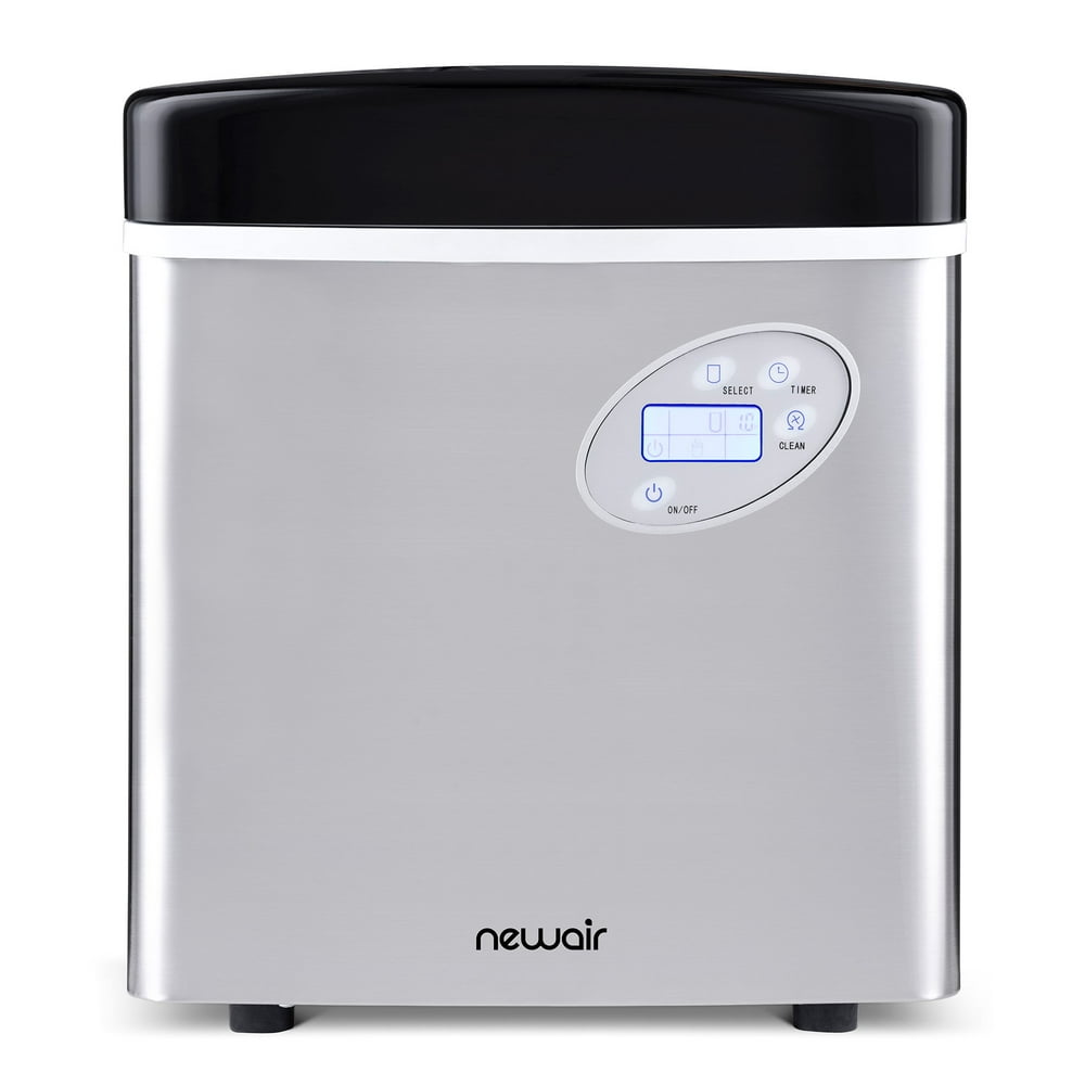 Newair 50lb. Stainless Steel Portable Ice Maker