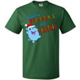 thumbnail image 3 of Inktastic I Want a Hippopotamus for Christmas Cute Stuffed Hippo T-Shirt, 3 of 5