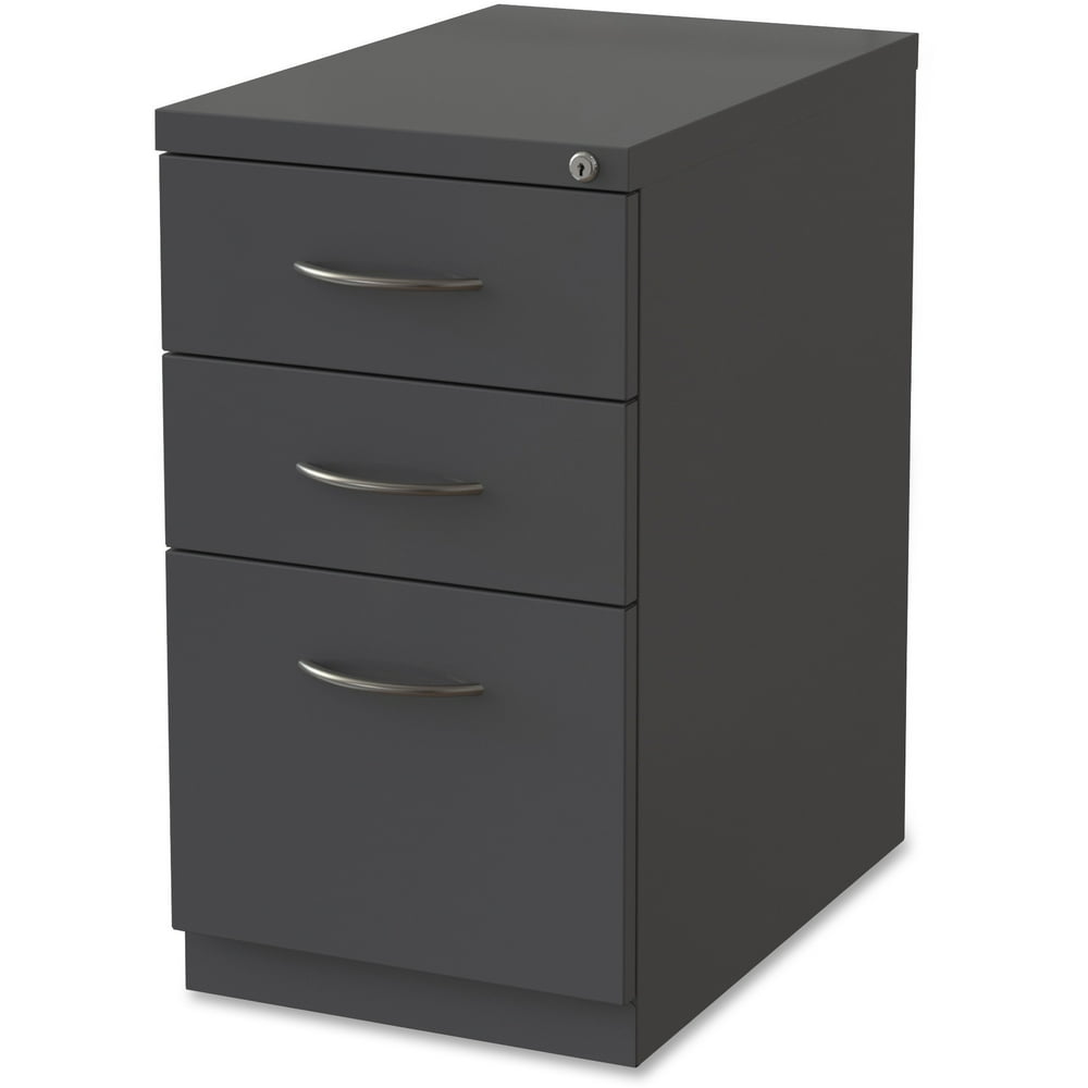 3 Drawers Vertical Steel Lockable Filing Gray
