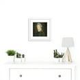 thumbnail image 2 of Simon Portrait Maria Mann 8X8 Inch Square Wooden Framed Wall Art Print Picture with Mount, 2 of 4