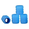 thumbnail image 1 of Transemion 4Pcs Car Tire Valves Caps Mini Luminous Plastic Decorative Cover Glowing Wheel Hub Styling Protector Auto Accessories Blue 1Set, 1 of 6