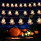 thumbnail image 1 of Decoraciones de Halloween, 20 luces LED de cadena de 3 m para decoración de interiores y exteriores, iluminación de Halloween para patio, hogar, fiestas, luces de cadena de plástico., 1 of 9