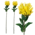 thumbnail image 4 of FONDOTIN 3pcs Flowers Artificial for Decoration Faux Flower Stems Multi Iron Centerpiece for Events, 4 of 8