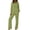 GN1, variant on Women Summer Set Two Pieces Outfit Set Long Sleeve Point Lap Collar Button Down Shirt Wide Leg Pants Casual Vacation Matching Pants Set