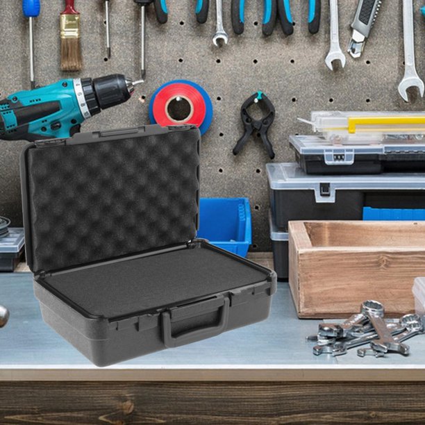 Caja de almacenamiento de herramientas Estuche de transporte rígido Caja de hardware portátil multiusos pequeña para viajes al aire libre , estilo B CUTICAT Estuche duro