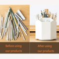 thumbnail image 4 of Rotating Desk Organizer, Desktop Organizer With Pencil Holders, 4 of 5