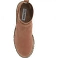 thumbnail image 5 of Steve Madden Hayle Taupe Suede Lug Heel Pull On Rounded Toe Fashion Ankle Boots (Taupe Suede, 8.5), 5 of 6