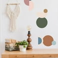 thumbnail image 5 of Polka Dot Wall Decals 87 Pieces Semicircle Boho Wall Decal Stickers Watercolor for Baby Girls Living Room Bedroom Playroom Nursery Classroom Decor, 5 of 8