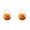 Orange-2PCS, variant on Halloween Pumpkin Candy Bucket Portable Pumpkins Trick or Treat Candy Buckets Pumpkin Buckets with Handles Halloween Party Favors Bucket for Halloween Party Supplies 4.33 Inch Decor