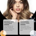 thumbnail image 5 of Hair Dye Shampoo, Hair Care, Hair Care Shampoo,3 In 1 Haircare Instant Dye Shampoo, Natural Hair Color Shampoo For Gray Hair Coverage, Suitable For Women & Men,Purple, 5 of 6