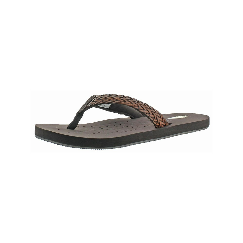 tan volatile flip flops
