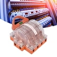 thumbnail image 3 of Knife Safety Switch, Transparent Shell Fastening Circlr Design 4 Pole Double Throw Knife Switch  for Fail Safe Circuit Breakers, 3 of 7