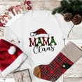 thumbnail image 1 of Camiseta Harajuku Vintage de Navidad para mujer, camisetas de manga corta, ropa informal para Festival, Camiseta estampada de Mama Claus 2020, 1 of 5