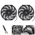 thumbnail image 1 of Electric Cooling Fan, Practical Widely  Cooling Fan, Plastic Air Conditioning Systems for Engine System Intercoolers Radiators, 1 of 7