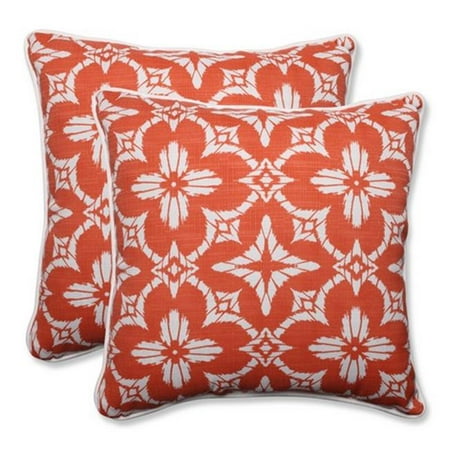 UPC 751379588254 product image for Pillow Perfect Outdoor/ Indoor Aspidoras Coral 18.5-inch Throw Pillow (Set of 2) | upcitemdb.com