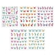 thumbnail image 1 of 10 hojas de pegatinas de mariposa para decoración de uñas, diseño autoadhesivo, puntas de manicura, decoración de uñas para mujeres y niñas, 1 of 6
