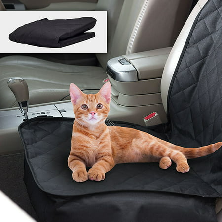 Jeobest Car Seat Cover for Pet - Pet Seat Cover Car Seat Cover for Pets - Dog Front + Back Hammock Waterproof Scratch Proof Nonslip Backing Pet Seat Cover for Cars Trucks and SUVs