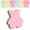 100 Sheets#01, variant on Sticky Notes, 100 Sheets 3 × 3 Inches Bear Shape Self Sticky Notes Pad, Colour Sticky Notes, Bright Colors Self-Stick Pads for Home Office Notebook(2 Packs)