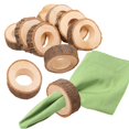 thumbnail image 5 of Servilletero de Madera de 60 Piezas Servilleteros Navideños Soporte de Servilletas Redondo Servilleteros 1,18 Pulg, 5 of 5