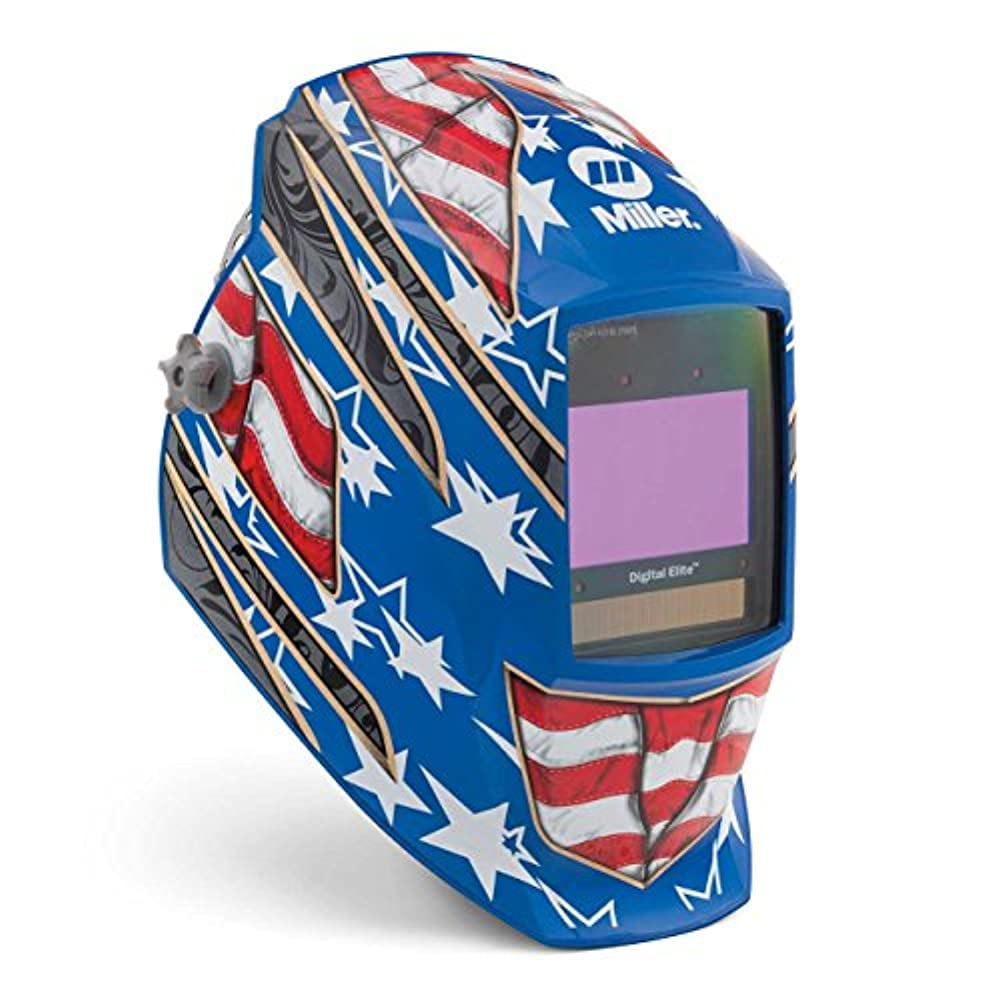 Miller 281002 Digital Elite Welding Helmet with ClearLight Lens, Stars