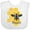 AA-White, variant on Inktastic Honeycomb Bee Happy Boys or Girls Baby Bib