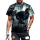 thumbnail image 4 of Camiseta De Manga Corta Con Estampado Suelto De Harry Potter, 4 of 5