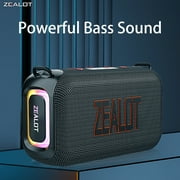 ZEALOT S85 50W Portable Bluetooth Speaker Waterproof Outdoor Subwoofer