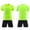 Mint Green, variant on Vornjynx Boys Active Outfits 2 Piece Short Sleeve Crew Neck T-Shirt and Shorts Kids Summer Football Sports Activewear Mint Green Size 1